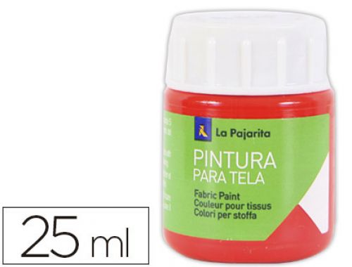 Tinta para tela la pajarita 20 ml vermelho , La pajarita , 13569 , 8423451135718